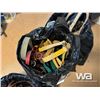 Image 3 : (4) PAILS OF HORSE TACK