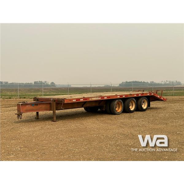 1997 TRAILTECH TD320 24FT TRIDEM EQUIPMENT TRAILER