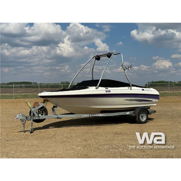2000 LARSON 186 SEI SKI BOAT 1997 EZ LOADER S/A BO