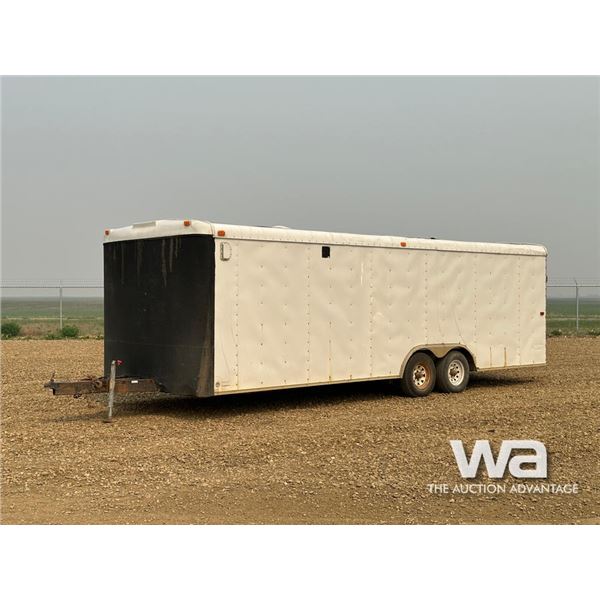 2007 INTERSTATE 8X24 FT. T/A ENCLOSED TRAILER