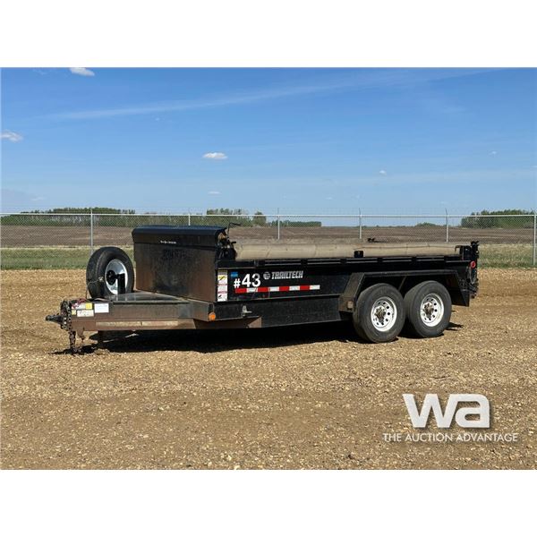 2016 TRAILTECH L270HD 14 FT. T/A DUMP TRAILER