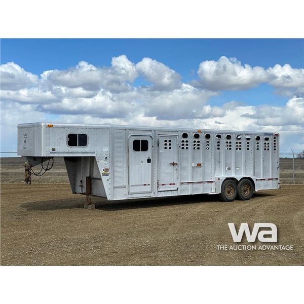 2006 WILSON ROPER T/A ALUMINUM STOCK TRAILER