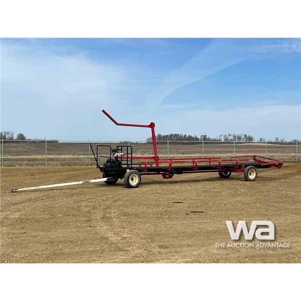 PIONEER HORSE DRAWN 4 BALE TRANSPORT