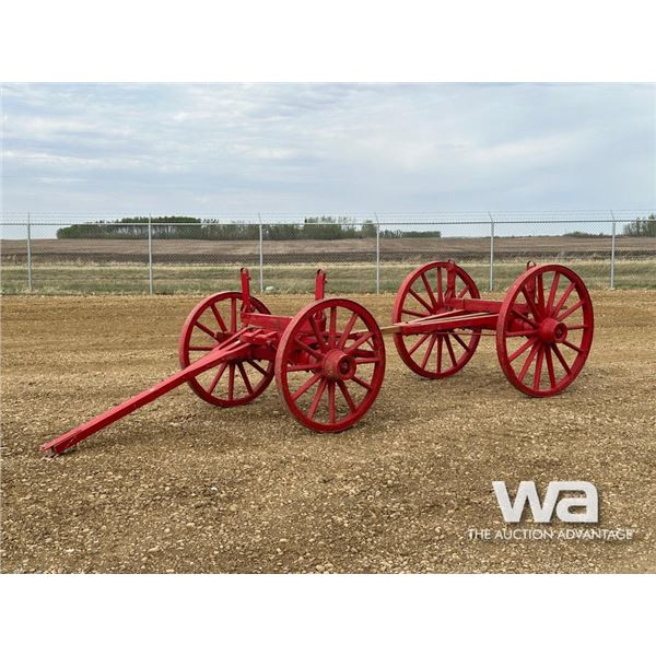 HORSE DRAWN RED WAGON GEAR