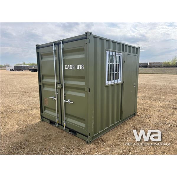 9 FT. STORAGE CONTAINER