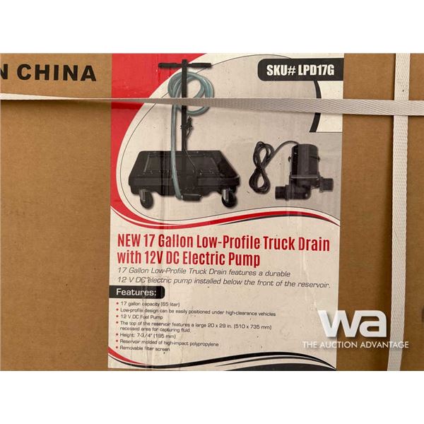 17 GALLON LOW-PROFILE TRUCK DRAIN