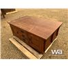 Image 1 : 3 X 4 FT. CEDAR LINED OAK CHEST