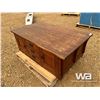 Image 3 : 3 X 4 FT. CEDAR LINED OAK CHEST