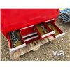 Image 10 : MASTER CRAFT RED TOOL CHEST, QTY OF TOOLS