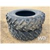 Image 1 : (2) GOODYEAR 20.8R38 TRACTOR TIRES