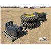 Image 1 : (4) FIRESTONE 385/85R34 SPRAYER TIRES & RIMS