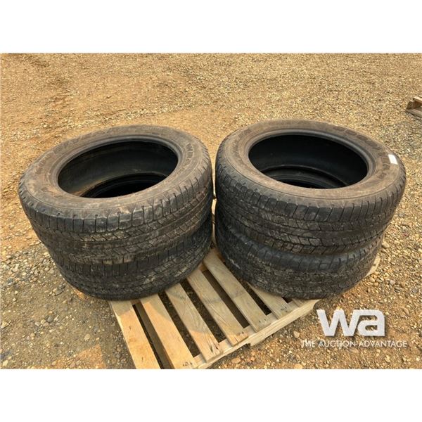 (4) GOODYEAR 275/55R20 TIRES