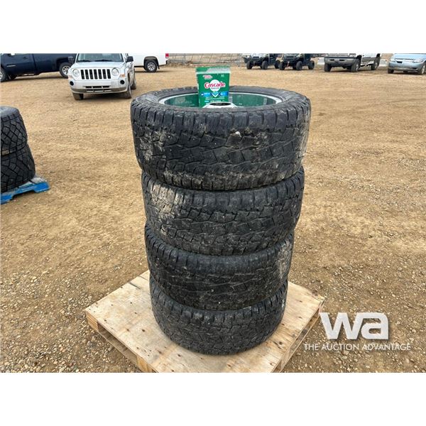 (4) TOYO OPEN COUNTRY 305/50R20 TIRES & RIMS
