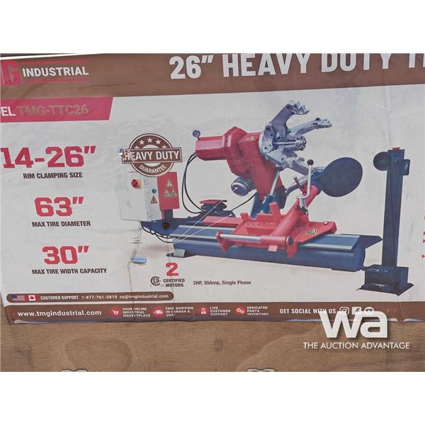 TMG HEAVY DUTY TRUCK TIRE CHANGER