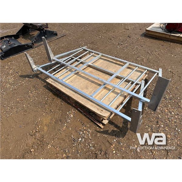 (2) ALUMINUM PIKCUP HEADACHE RACKS