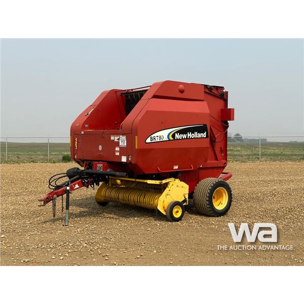 2007 NEW HOLLAND BR780A ROUND BALER