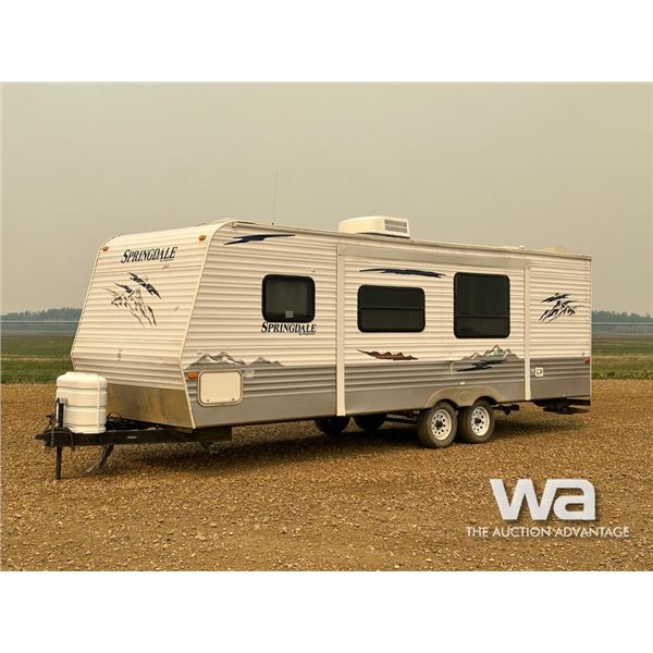 2007 KEYSTONE SPRINGDALE 26 FT. T/A TRAVEL TRAILER