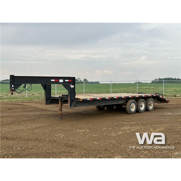 2004 BERGEN 20 FT. TRIDEM FLAT DECK TRAILER