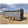 Image 4 : 1999 SOUTHLAND 20 FT. STOCK TRAILER