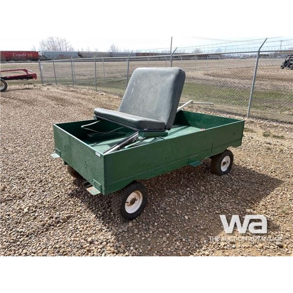 MINI HORSE DRAWN GREEN WAGON