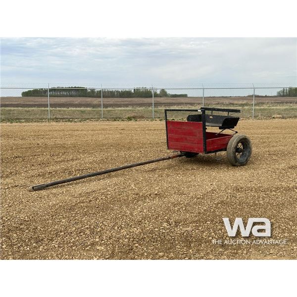 HORSE DRAWN WOOD FORE-CART