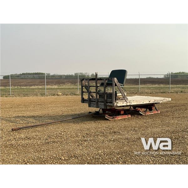 HORSE DRAWN FLATDECK SLEIGH