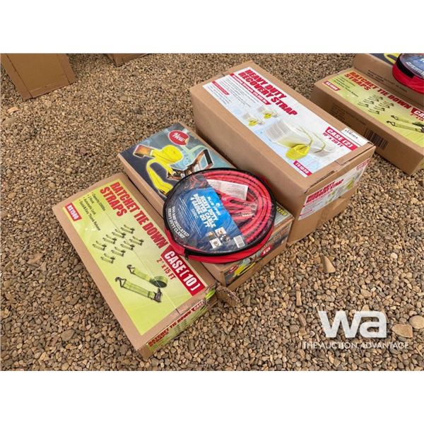 HEAVY DUTY RECOVERY STRAP SET