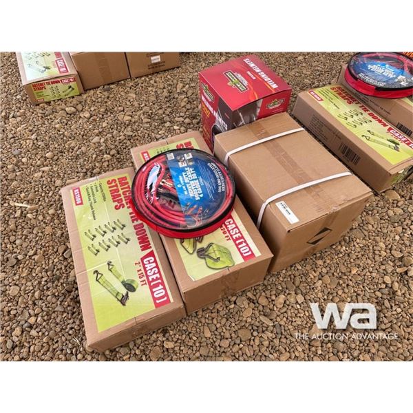 RATCHET CARGO STRAPS SET