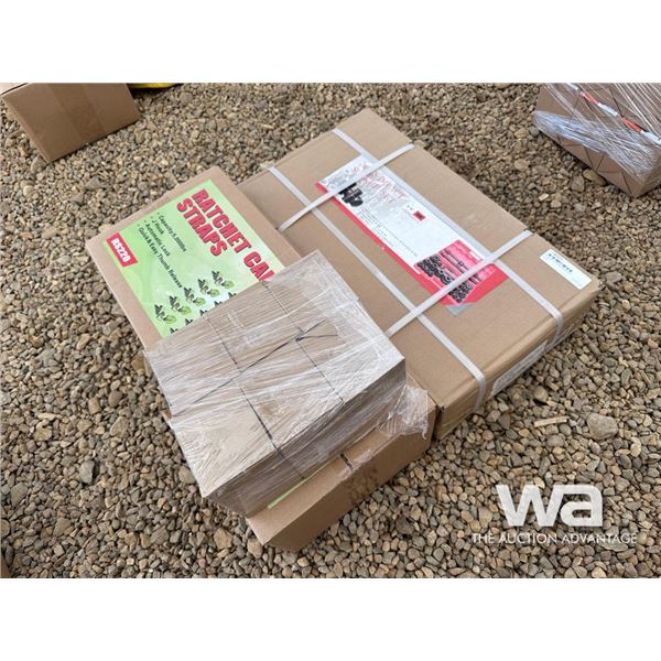 RATCHET CARGO STRAPS SET