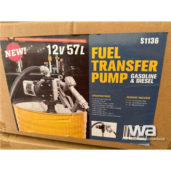 12 V FUEL TRANSFER PUMP