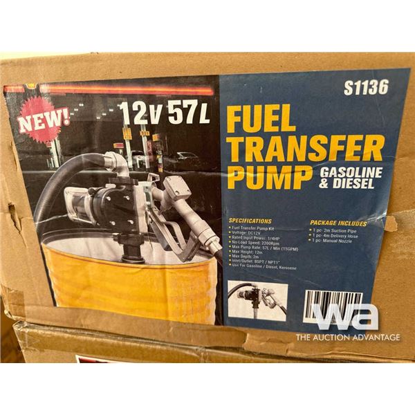 12 V FUEL TRANSFER PUMP