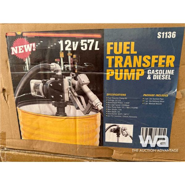 12 V FUEL TRANSFER PUMP