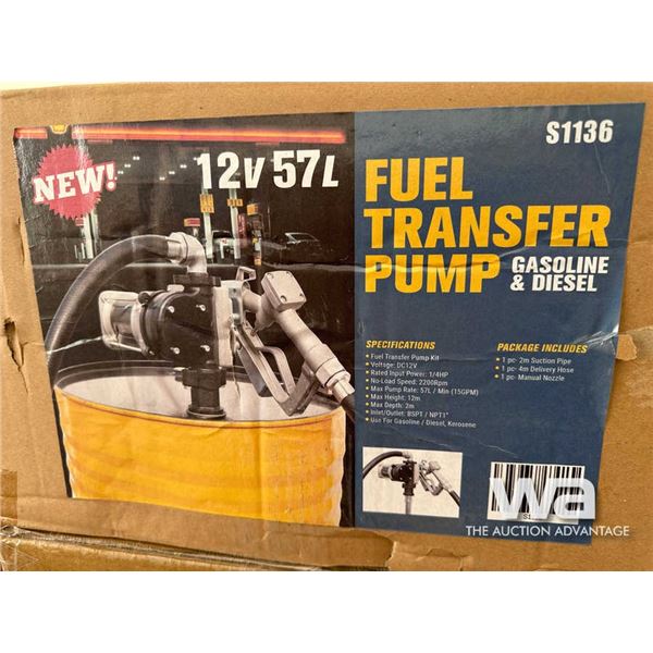 12 V FUEL TRANSFER PUMP