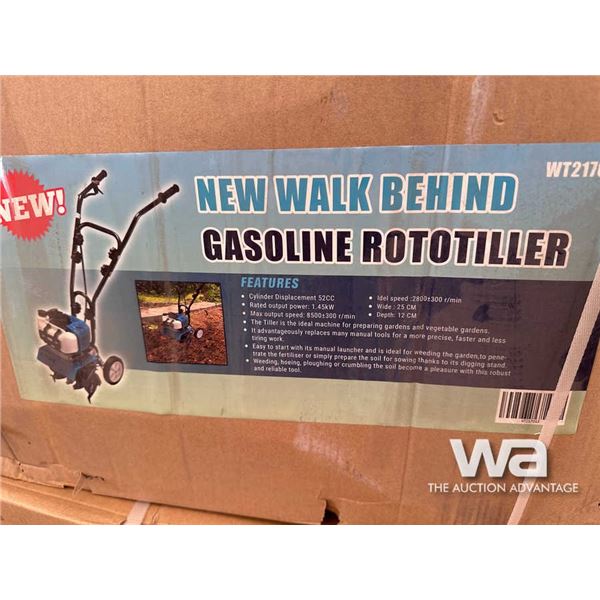 WALK BEHIND GASOLINE ROTOTILLER