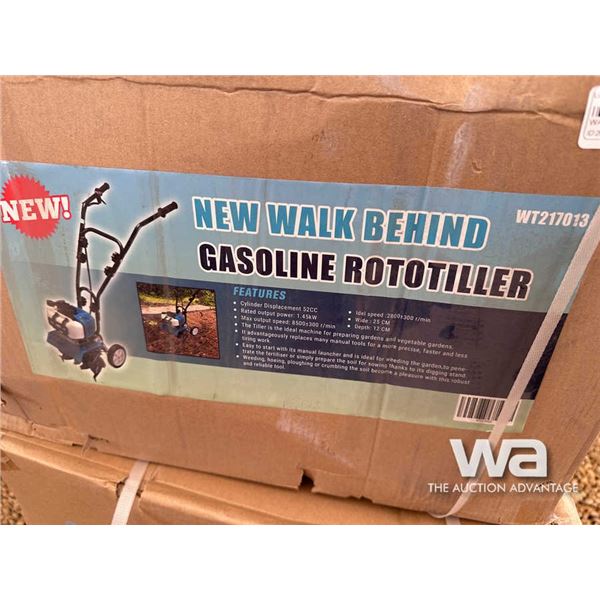 WALK BEHIND GASOLINE ROTOTILLER