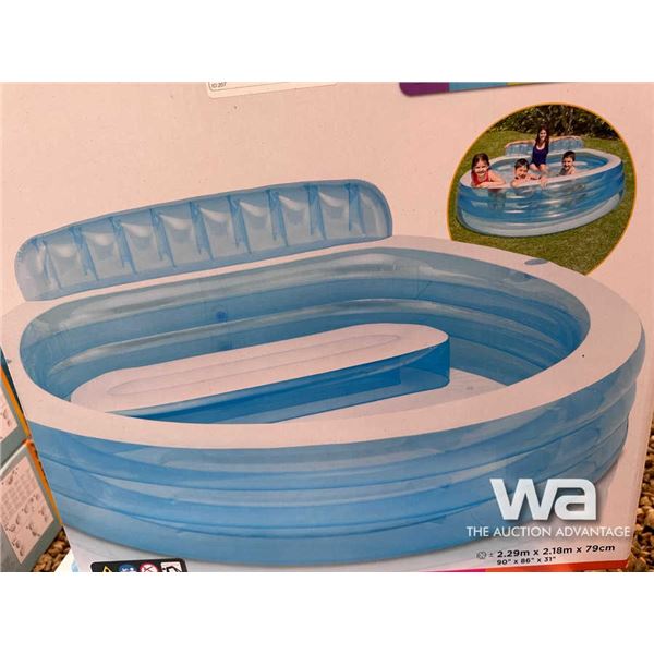 INTEX INFLATABLE FAMILY LOUNGER POOL