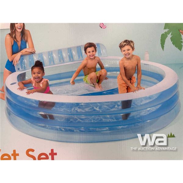 INTEX INFLATABLE FAMILY LOUNGER POOL