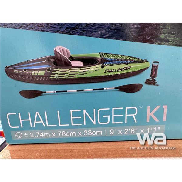 INTEX CHALLENGER INFLATABLE K1 KAYAK