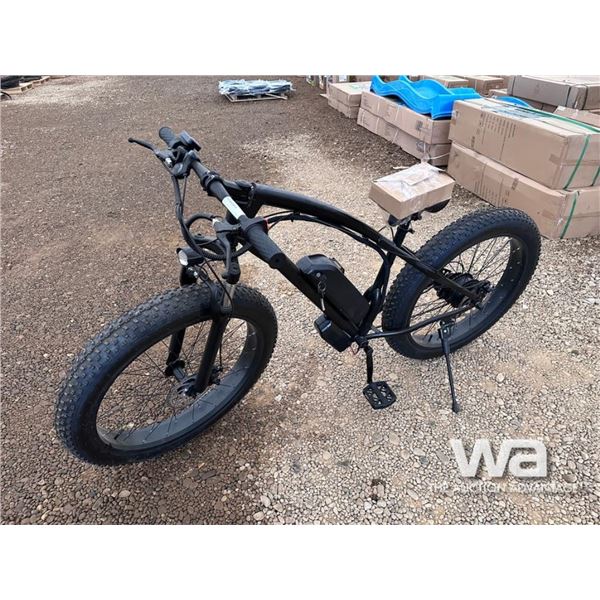 ELECTRIC FAT TIRE BICYCLE