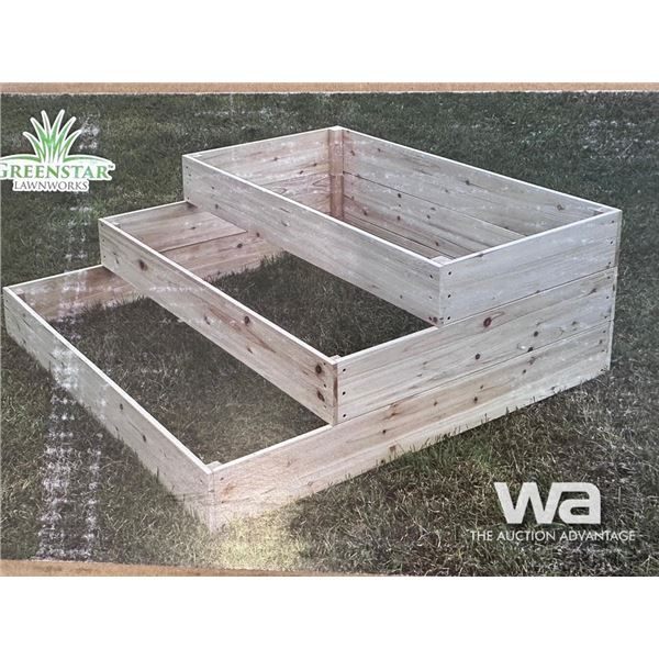 3 TIER RAISED GARDEN BED PLANTER