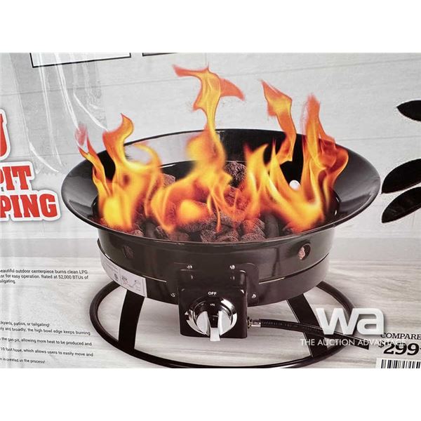 PORTABLE FIREPIT FIREPLACE CAMPING BBQ