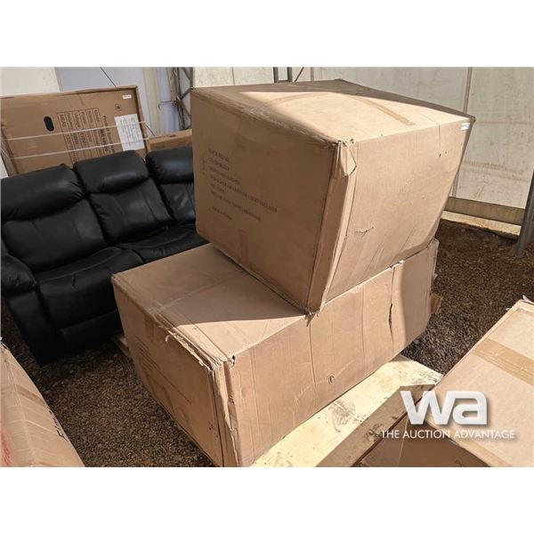 LEATHER SOFA & RECLINER CHAIR