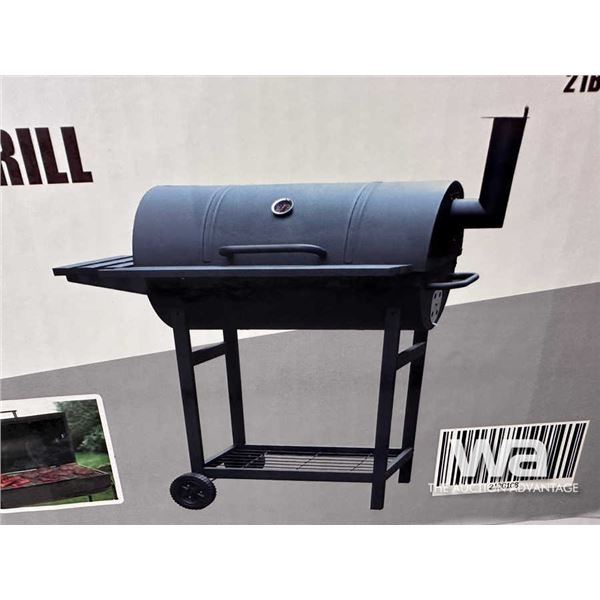 CHARCOAL BARREL BARBECUE GRILL