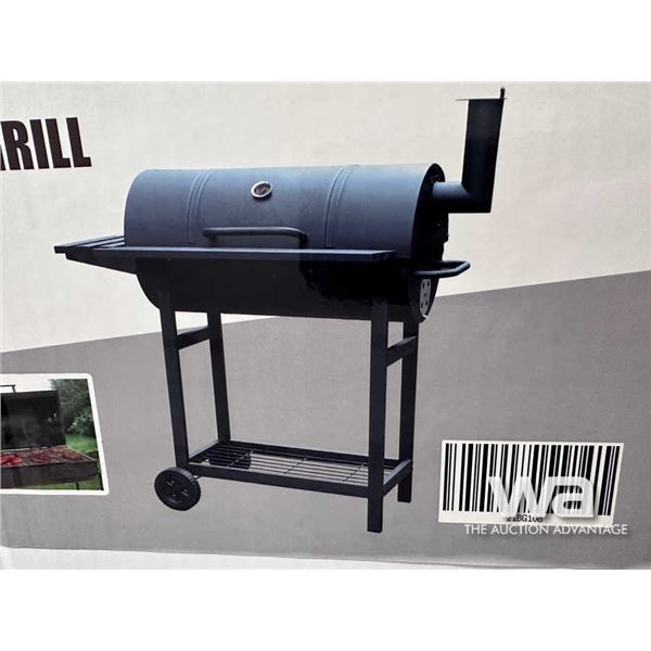 CHARCOAL BARREL BARBECUE GRILL