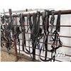 Image 2 : SET OF NYLON HARNESSES WITH BRIDLES & LINES
