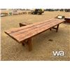 Image 4 : SPRUCE PICNIC TABLE WITH STOOLS