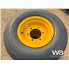 Image 4 : (4) TREADURA 11L-15 IMPLEMENT TIRES & RIMS