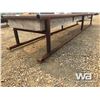Image 6 : 14 FT. STEEL FRAME BUNK FEEDER