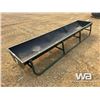 Image 2 : 11 FT. STEEL FRAME GREEN BUNK FEEDER