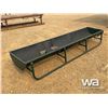 Image 4 : 11 FT. STEEL FRAME GREEN BUNK FEEDER